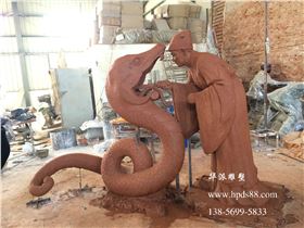 合肥華派雕塑制作壽縣古城成語(yǔ)典故雕塑！