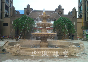 湖南長(zhǎng)沙石雕噴泉制作、施工